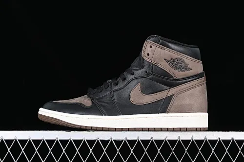 All categories Air Jordan Jordan series basketball shoes Air Jordan 1 High Pure original Air Jordan 1 High OG "Black Cement" AJ1 Joe 1 Mocha black toe DZ5485-020